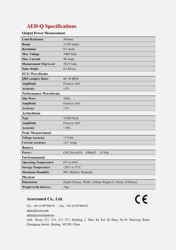 AED Analyzer