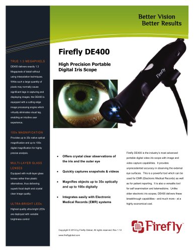 FireFly DE400 Iriscope