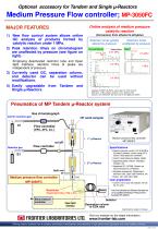 Medium Pressure Flow controller; MP-3050FC