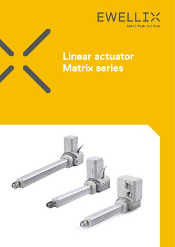 Linear actuator Matrix series