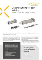 Linear solutions for spot  welding