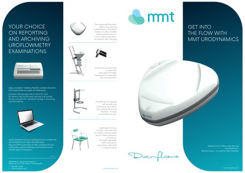 Danflow uroflowmeter