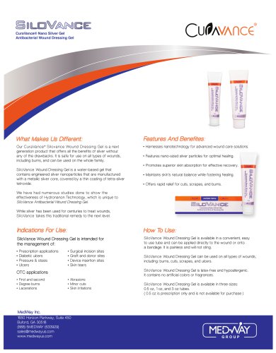 CuraVance® Nano Silver Gel
