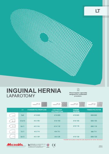 INGUINALHERNIA LAPAROTOMY LT