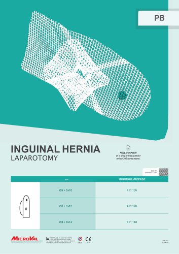 INGUINALHERNIA LAPAROTOMY PB