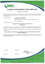 CERTIFICATO UE DI SISTEMA DI GESTIONE DELLA QUALITA’ - 2