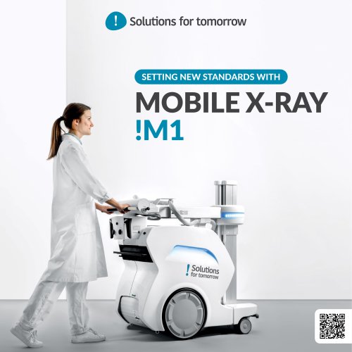 !M1 mobile X-ray unit, product brochure