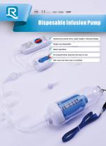 Disposable infusion pump