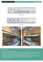 Weclearmed Wall-mounted bed head unit CLEAR-SBD-D