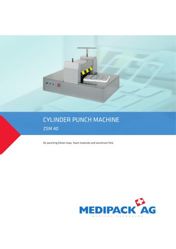 CYLINDER PUNCH MACHINe