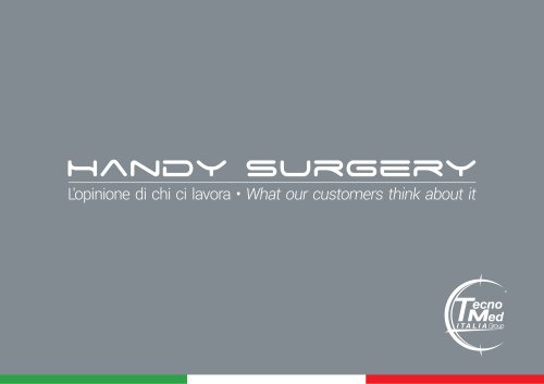 Handy Surgery - L'opinione di chi ci lavora