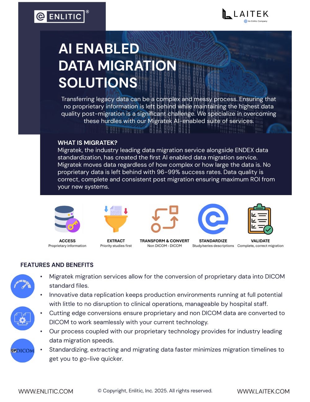 AI ENABLED DATA MIGRATION SOLUTIONS - Enlitic