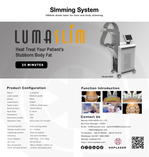 1060nm slimming machine