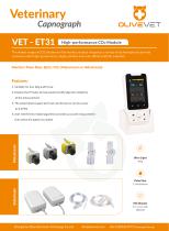 OliveVet Veterinary Capnograph VET-ET31