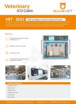 OliveVet Veterinary ICU Cabin VET-SE01