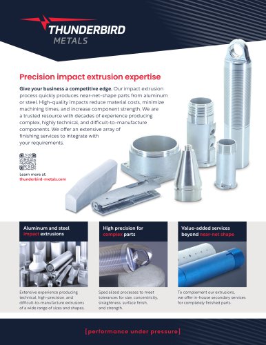Impact Extrusion