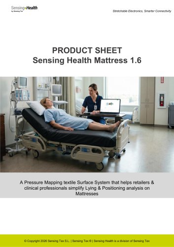 Product Sheet Sensing Health Mattress 1.6