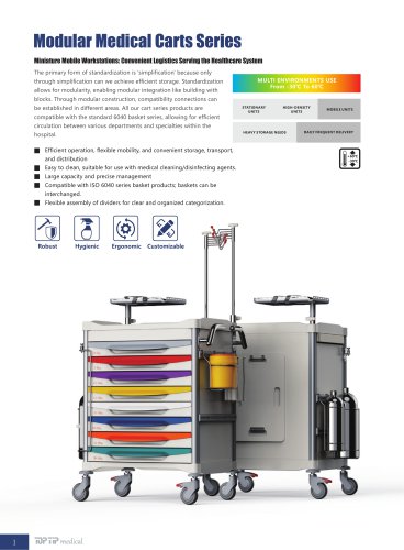 Modular Medical Carts