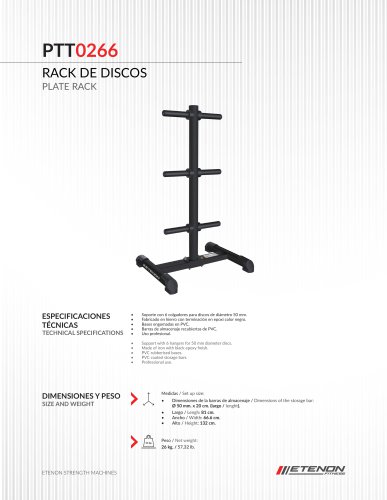 PTT02 Plates Rack