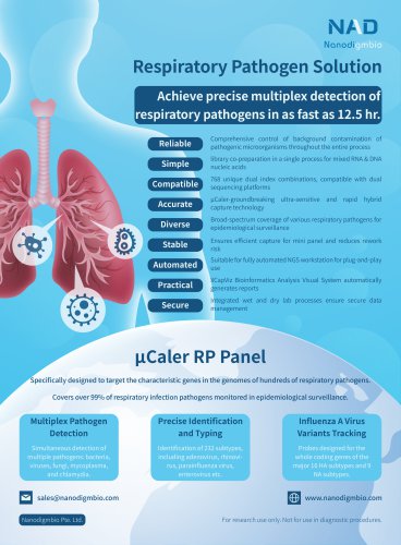 Nanodigmbio-Respiratory Pathogen Solution