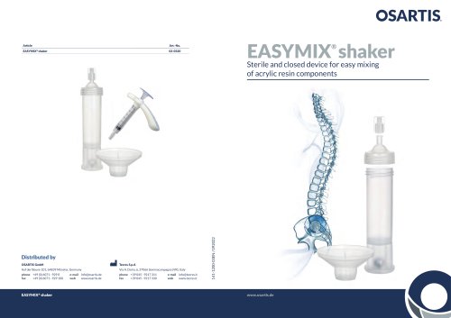 EASYMIX® shaker