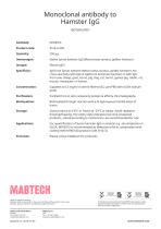 Monoclonal antibody to HAMSTER igG