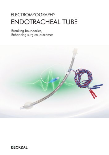 BECKDAL EMG endotracheal tube ET series