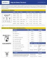 Butadyl Gloves Ficha Tecnica Espanol - 1