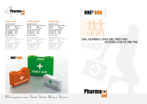 Catalogo One Tree box