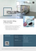 CPD(A), SAGM filling line KIS