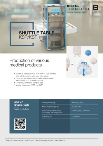 SHUTTLE TABLE  KSR/KST