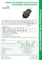 R90 DATALOGGER MULTICANALE PER SONDE TERMOCOPPIE - 1