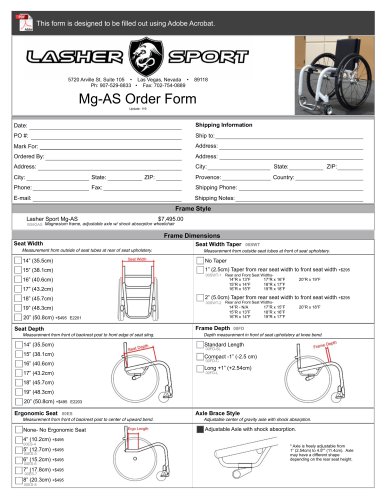 Mg-AS Order Form