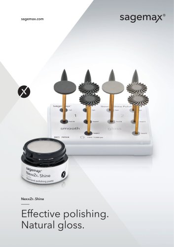 NexxZr Shine Product Flyer