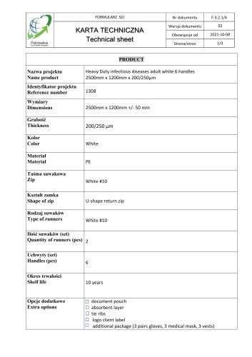Technical Sheet 1308
