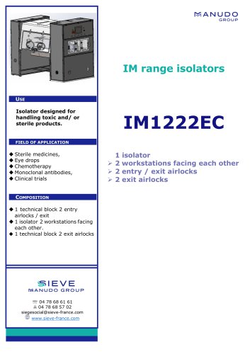 IM range isolator - IM1222 EC