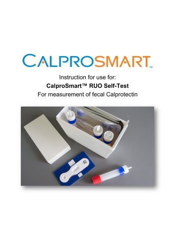 CalproSmart&trade; RUO Self-Test