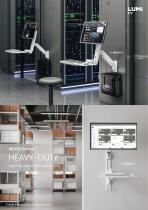 MED10 Series HEAVY-DUTY Wall-Mounted Workstations (Business Version)