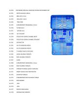 Spinal surgery instrument kit 8596