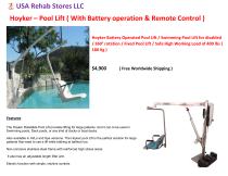 Fixed Pool Lift