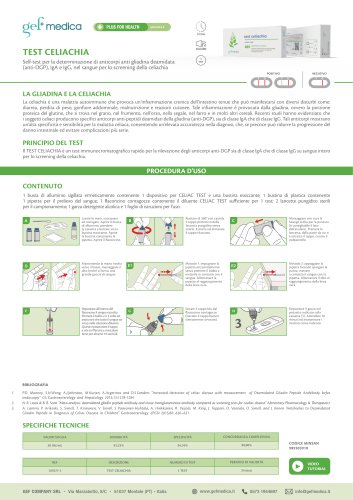 Test Celiachia