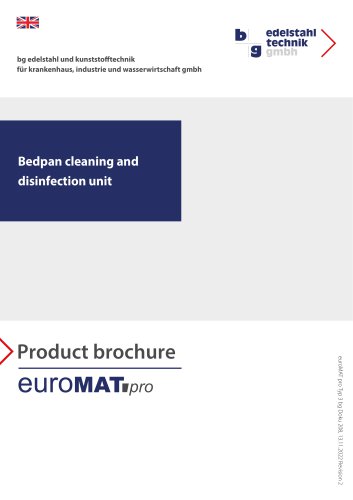 Product brochure euroMAT pro