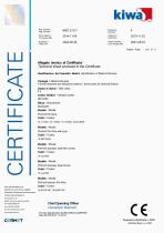  Certificato CE del Sistema di Garanzia della Qualità per i tramiti ossei di classe IIb-2