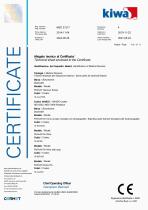  Certificato CE del Sistema di Garanzia della Qualità per i tramiti ossei di classe IIb-3