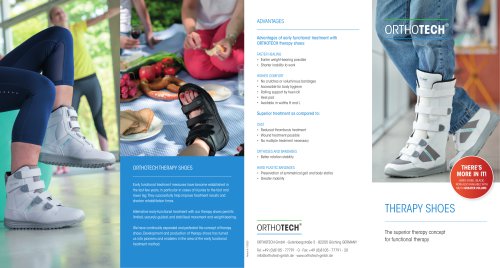 ORTHOTECH Therapy Shoes