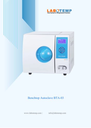 Benchtop Autoclave BTA-03