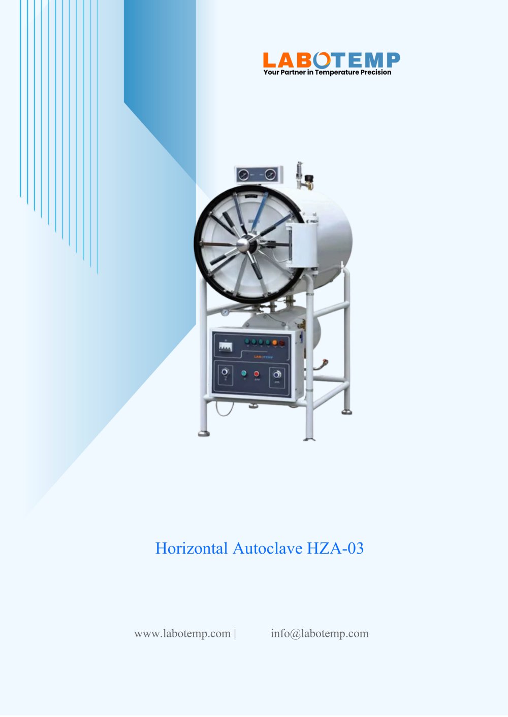 Horizontal Autoclave HZA-03 - Labotemp Systems