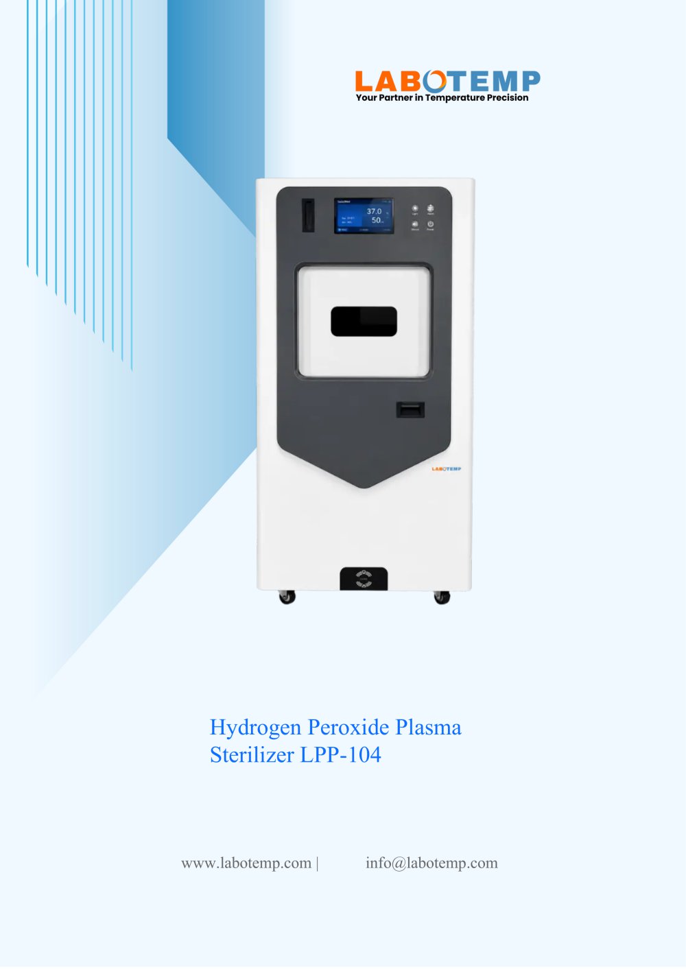 Hydrogen Peroxide Plasma Sterilizer LPP-104 - Labotemp Systems