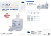 HYDROX Prefilled Humidifier with Adaptor