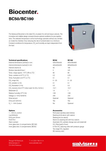  BC50 190 E Datasheet 